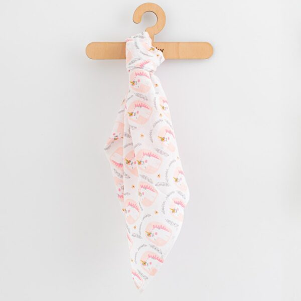 Hydrofiele Doek 70x80 cm - 3 Stuks - Meisje - Katoen - Afbeelding 2