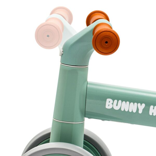 Driewielige loopfiets mintgroen - ergonomisch en stevig - Afbeelding 4