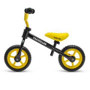 Loopfiets Zwart - Lichtgewist peuterfiets