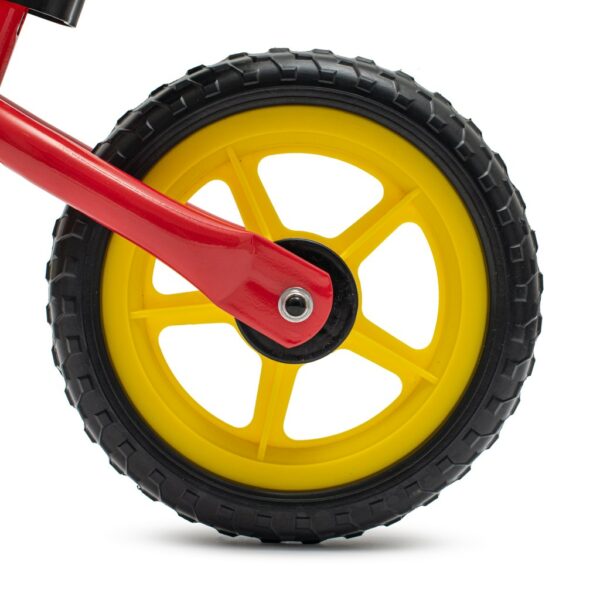 Loopfiets Rood - Lichtgewist peuterfiets - Afbeelding 4