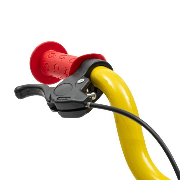 Loopfiets Rood Geel - Lichtgewist peuterfiets - Afbeelding 3