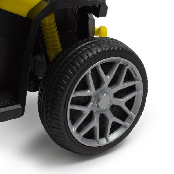Loopauto kleine quad geel zwart - peuterauto - Afbeelding 3