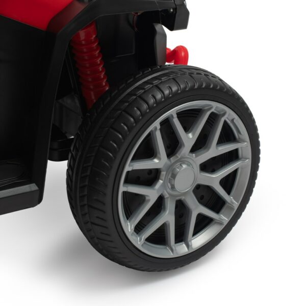 Sporty Kindervoertuig Quad/ATV met Duwstang - Afbeelding 4