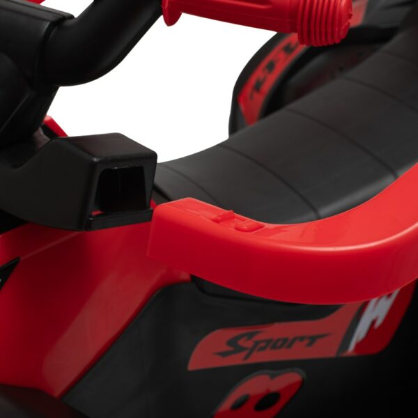 Sporty Kindervoertuig Quad/ATV met Duwstang - Afbeelding 5