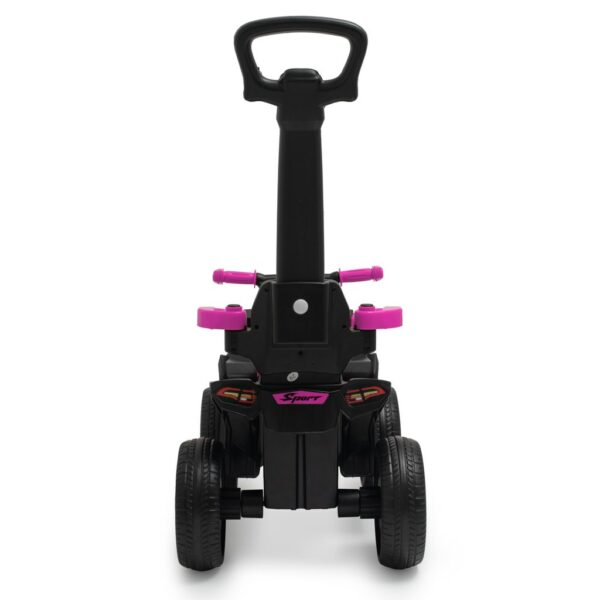 Quad Kids Loopauto - Zwart Roze - Buitenspeelgoed - Afbeelding 2