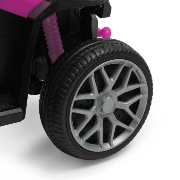 Quad Kids Loopauto - Zwart Roze - Buitenspeelgoed - Afbeelding 4