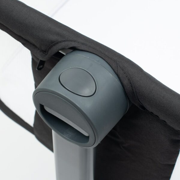 Co-Sleeper Hoogte Verstelbaar met Wielen - Mesh Wieg - Afbeelding 2