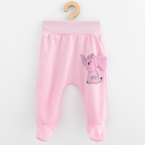 Babybroek - 100% katoen - Olifant met 3D oren - OEKO-TEX gecertificeerd