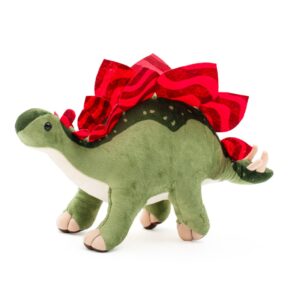 Pluche Stegosaurus Knuffel - Groene Dino 38 cm