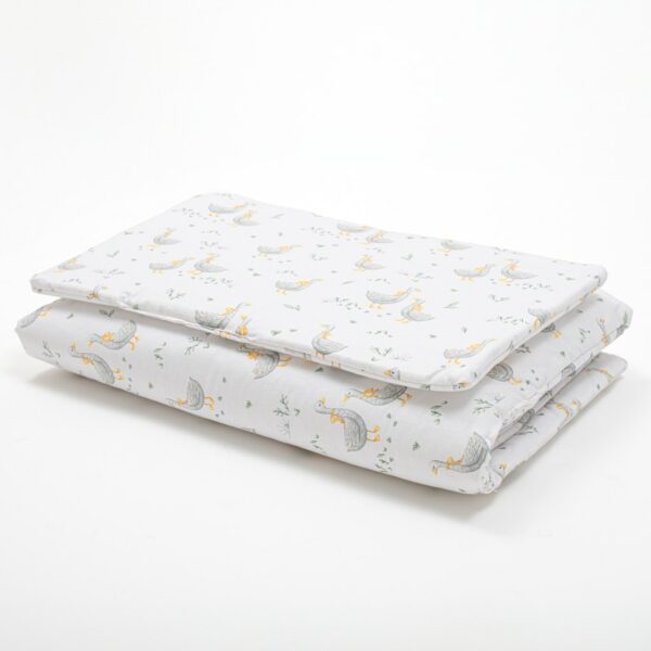 Beddengoedset Baby - Gansjes - Met Vulling - Dekbed 90 x 120 cm