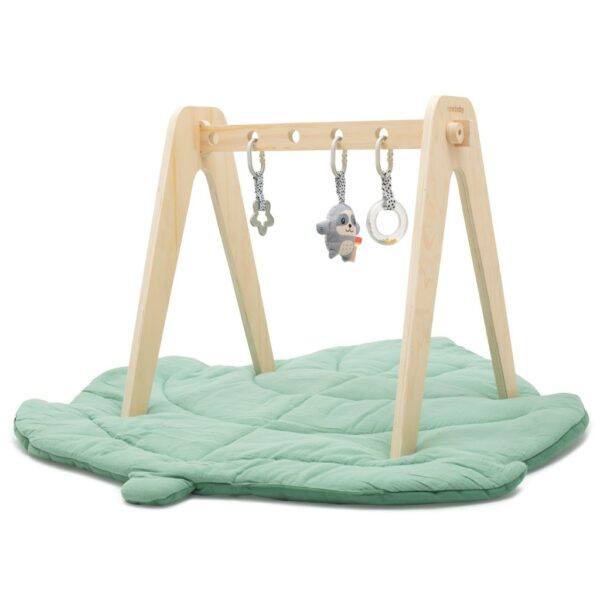 Houten Babygym met Bijtring en Rammelaar - Speelgoed - Afbeelding 4