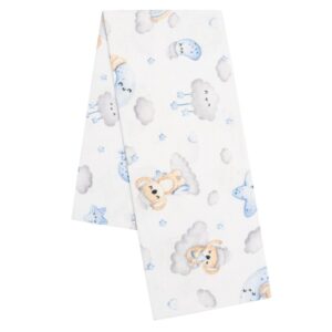 Hydrofiele doek - Koala print - Blauw - Multifunctioneel
