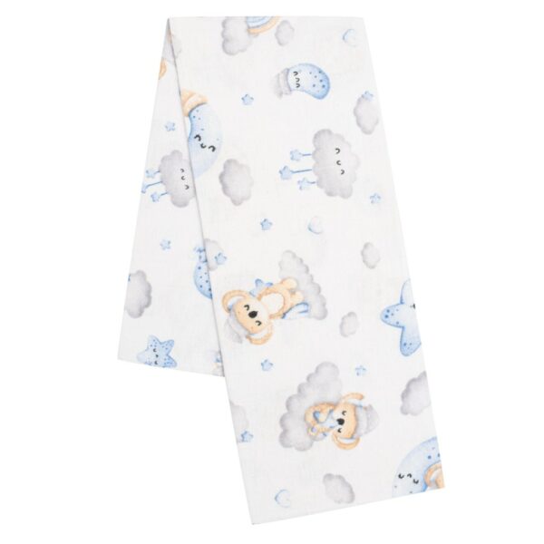 Hydrofiele doek - Koala print - Blauw - Multifunctioneel