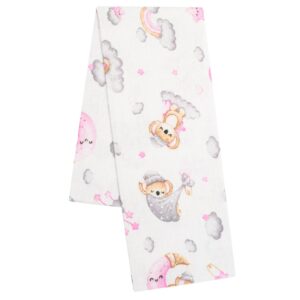 Hydrofiele doek - Koala print - Roze - Multifunctioneel
