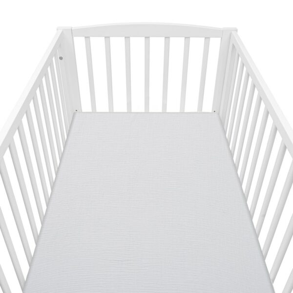 Hoeslakentje Babymatras - Zacht Katoen - 120x60 cm - Afbeelding 3