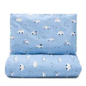 Speelse voertuigen bedset - 2-delige baby set