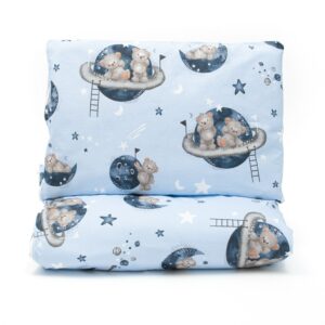Beddengoedset Teddyberen en sterren 90/120 cm