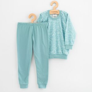 Pyjama's - Katoen - Dino - Lange mouwen - Elastische tailleband