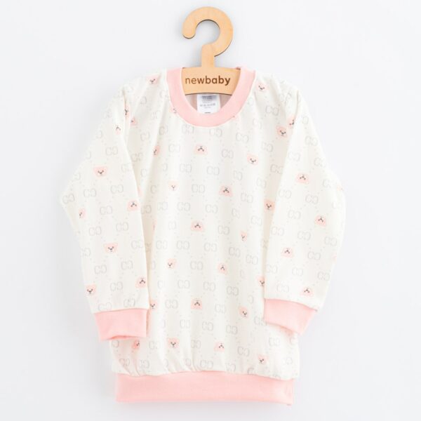 Pyjama's - Katoen - Langmouwig Shirt - Effen Roze - Baby Kleding