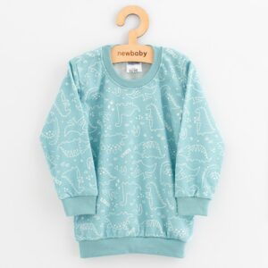 Kinderkleding - Zachte katoen pyjama set - Dino print - Elastische tailleband