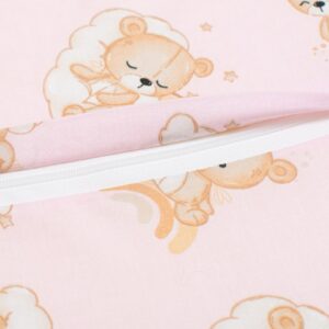 Stoelverhoger - Beer - Roze - Kinderstoel