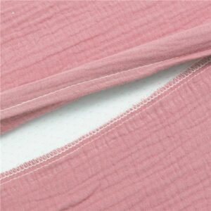 BASIC katoenen kussensloop voor wigkussen roze 30x37 cm – zacht en huidvriendelijk