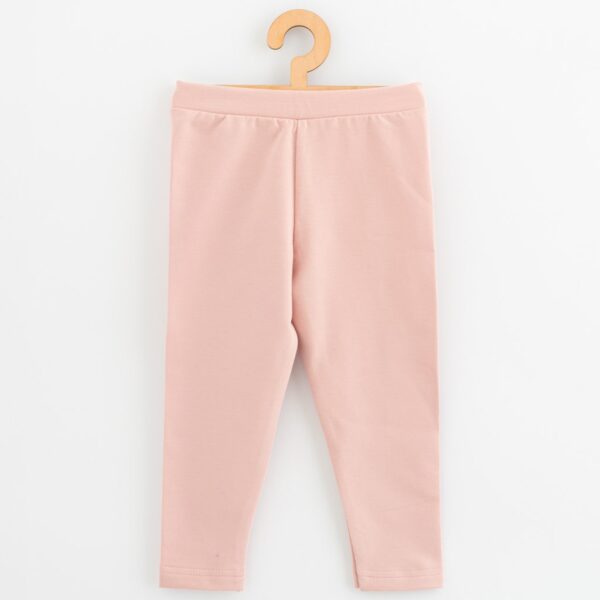 Leggings - Babyroze - Sweatstof - OEKO-TEX gecertificeerd