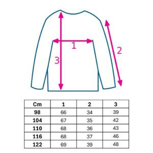 T-shirt - Lange Mouwen - Katoen - Geribbeld - Geschikt voor Kleuters
