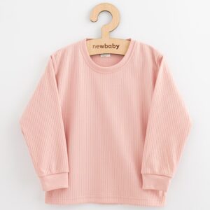 Babyshirt - Katoen - Lange mouwen - Kleuterschool - Roze