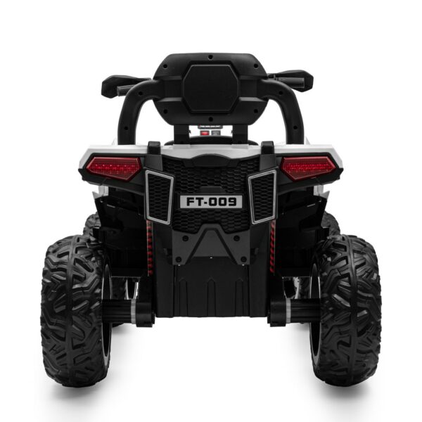 Kinder ATV Elektrische Quad Bike Wit/Rood - Speelgoed - Afbeelding 2