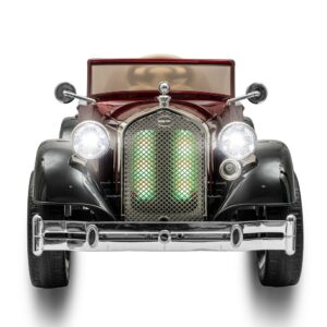 Classic Jaren 30 Speelgoedauto - Bordeauxrood Retro