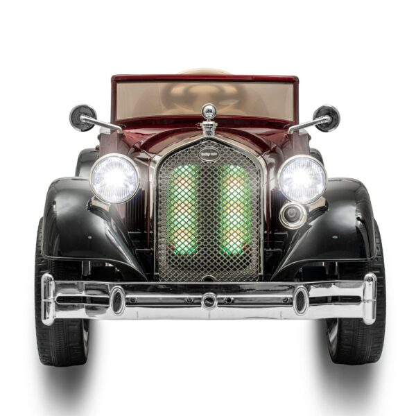 Classic Jaren 30 Speelgoedauto - Bordeauxrood Retro