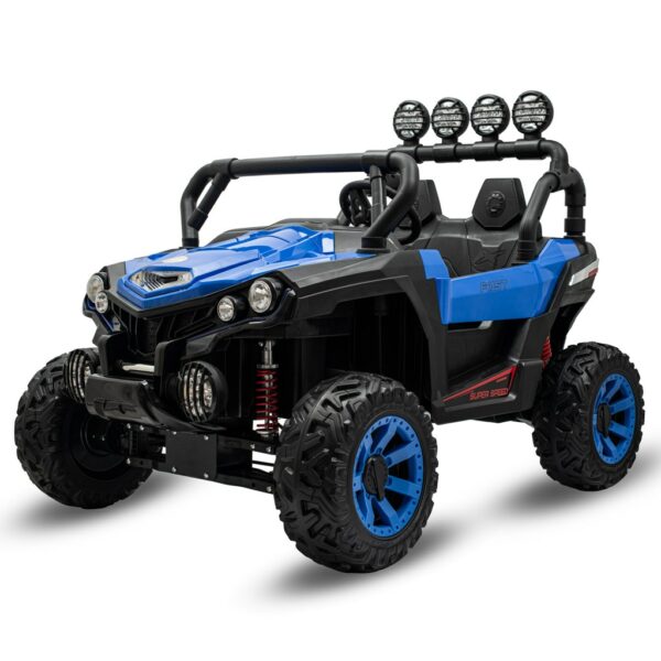 4x4 Elektrische Buggy Auto - Blauw - Sportief & Robuust