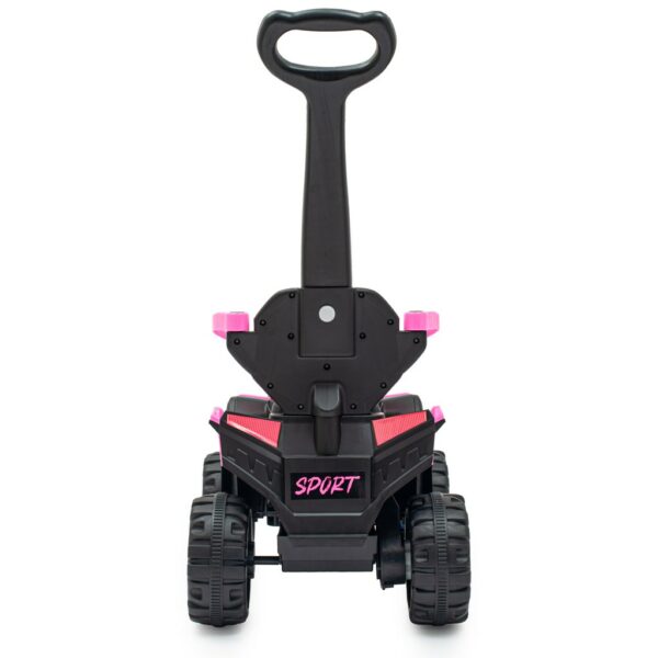 Roze Quad Speelgoedvoertuig met Handvat voor Kinderen - Afbeelding 2