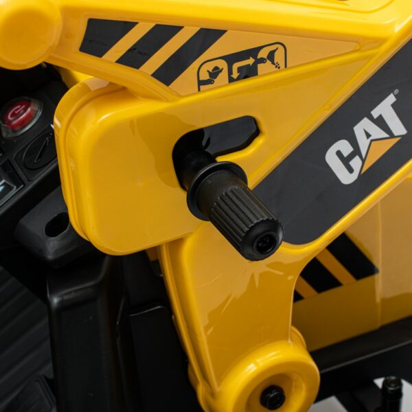 CAT Loader Geel - Speelgoedvoertuig voor Peuters - Afbeelding 5