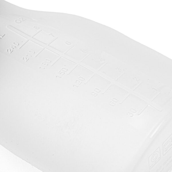 Baby Drinkfles - Silicone - Bruine dop - Voor onderweg