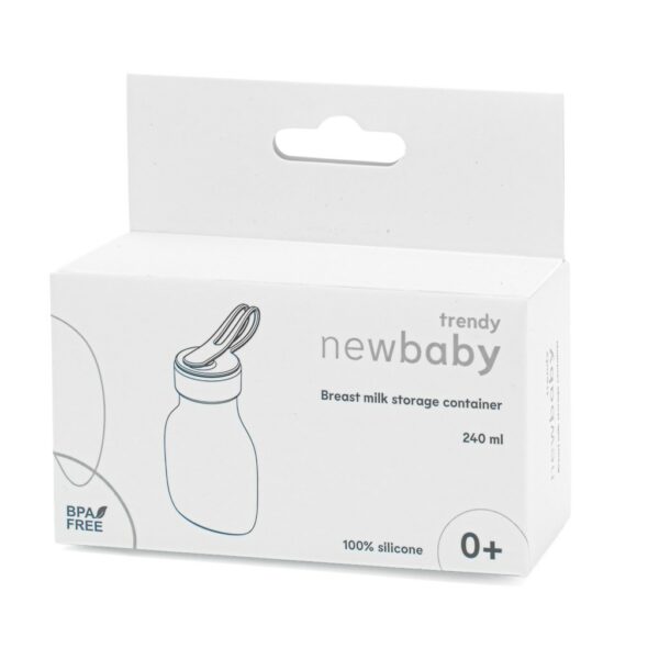 Siliconen Flesje met Mintgroene Dop - Baby Essentials - Afbeelding 2