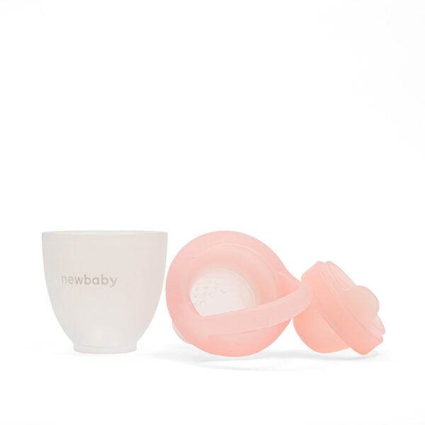 Snack- en drinkcontainer voor baby's - Roze - Afbeelding 2