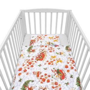 Beddengoed - 2-delige set - Kerstthema - 90/120 cm