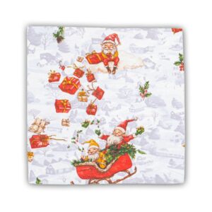 Kussensloop Kerstprint - 40x40 cm - Babykamer