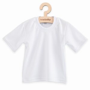 Baby-T-shirt - Wit - Korte Mouwen - 100% Katoen - OEKO-TEX