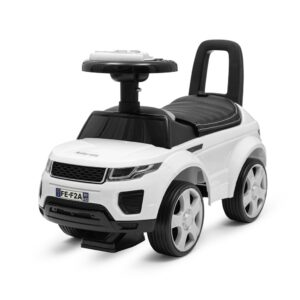 Witte SUV Loopauto - Kindvriendelijk - Stevige Wielen