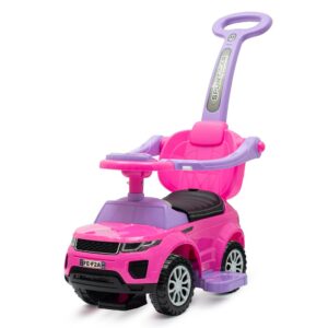 Ergonomische Kinderloopauto met Hoge Duwgreep en Velgen