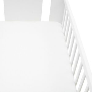 Hoeslaken Jersey katoen 120x60 cm - Wit