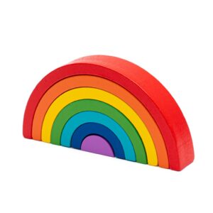 Houten Regenboog - Speelgoed - Stapelbare Bogen