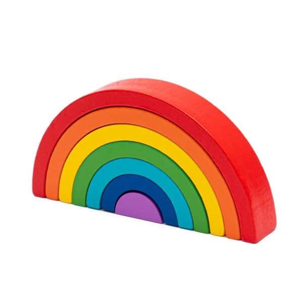 Houten Regenboog - Speelgoed - Stapelbare Bogen
