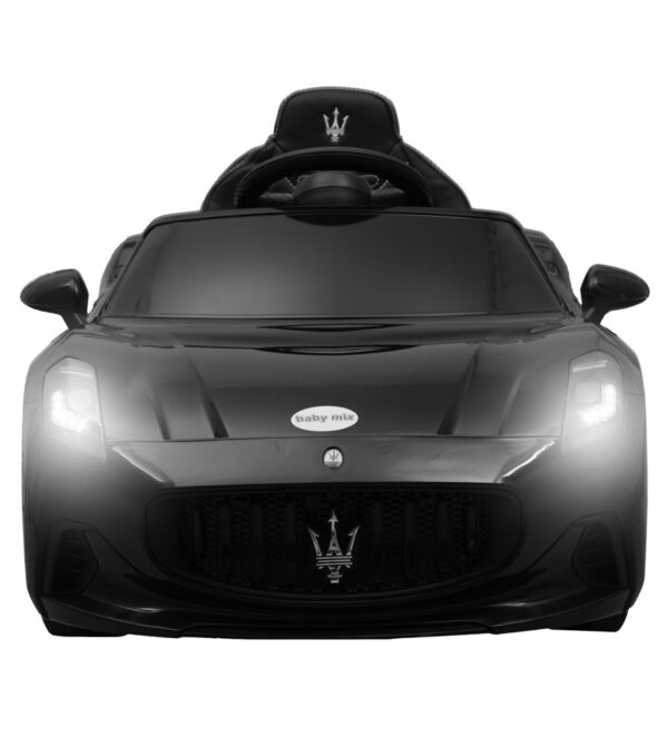 Elektrische Speelauto Maserati GranTurismo Zwart – Luxe Kindervoertuig met Afstandsbediening