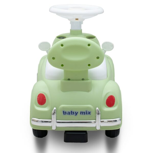 Kiddo Cruiser mint loopauto – Retro design met LED-licht en melodieën
