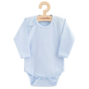 Baby bodysuit - Lichtblauw - Lange mouwen - OEKO-TEX STANDARD 100