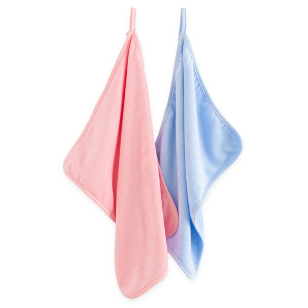 Zachte hydrofiele handdoek roze 40x30 cm - Afbeelding 3